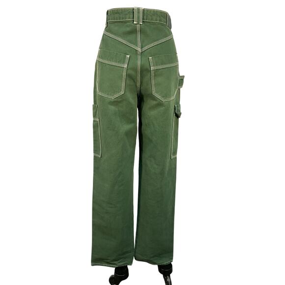 Helsa Utility Green Cargo Pants Size S - Picture 3 of 7